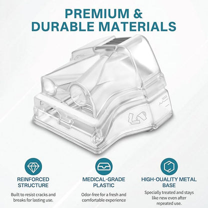 Replacement Water Chamber Compatible with AirSense 10 and Aircurve 10, Perfect Fit and Reliable Water Tank, with 10 Packs Filters Compatible with AirSense 10 & AirCurve 10 CPAP Machines