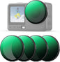 K&F CONCEPT CPL ND Filter Kit Compatible with DJI Osmo Action 6, 4 Pack (ND8/PL ND16/PL ND32/PL ND64/PL) Hybrid Neutral Density Polarizing Action Camera Accessories, Multicoated HD Optical Glass
