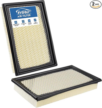 2PCS Engine Air Filter Fit for Taurus 2013-2017, Explorer (Gas) 2011-2022, CX-9 2008-2015, MKT 2010-2019 Air Filter Replacement Engine Filter Automotive Accessories# CA10242 7C3Z9601A
