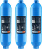 Crystala Garden Hose End Pre-Filter for Swimming Pool, Hot Tubs, Spa, Inflatable Pool, Ponds, Greatly Reduces Bad Taste, Odors, Chlorin and Sediment, up to 8,000 Gallons, 3 Pack