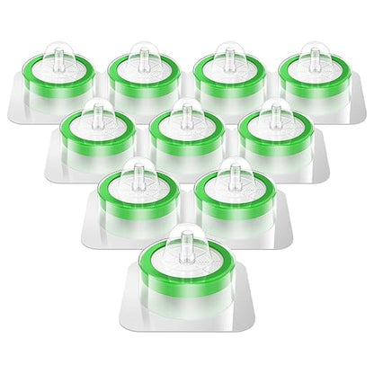 SimPure 100 Pack Sterile Syringe Filter PES, 0.22um Pore Size, 33mm Membrane Diameter, Hydrophilic Filtration High Throughput Sterile Packed Individually