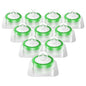 SimPure Sterile Syringe Filter PES 10 Pack, 0.22um Pore Size, 33mm Membrane Diameter, Hydrophilic Filtration High Throughput Sterile Packed Individually