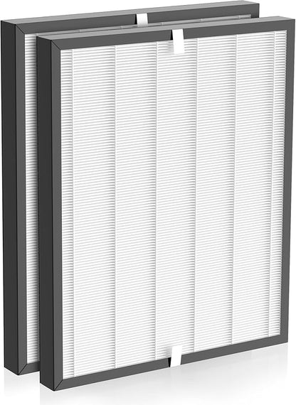 3000 Replacement Filter Compatible with Air Doctor AD3000 Version Air Purifier, Not for AD3500, 2 High-Efficiency Filters, Compare to Part #ADF3001