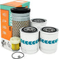 6C060-99410 Outer Air Filter HH160-32093 Oil Filter Maintenance Kit for Kubota B26 B2100 B2400 B2410 B2630 B2910 B3030 B7400 B7500 B7510 B7610 with HH670-37710 Filter HH660-36060 Oil Filter