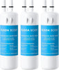 BOGDA W10295370A Water Filter Replacement Fit for EDR1RXD1, WHR1RXD1, Filter 1, W10295370, KAD1RXD1, P8RFWB2L, P8WB2L, P4RFWB, P5WB2L, 46-9081, 46-9930 Compatible with Whirl-pool Ken-more (3 Filters)