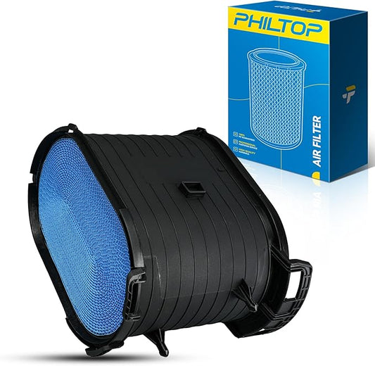 PHILTOP FA-1778 Engine Air Filter Replacement for Ford F250 F350 F450 F550 Super Duty 2003-2007, for 03-05 Ford Excursion 6.0L V8 Turbo Powerstroke