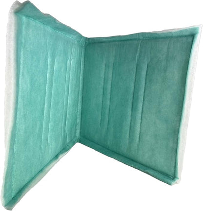 wioboy Paint Spray Booth Intake Filter Pad, 20" x 50" (8/case) Tacky Panel with Internal Wire Frame