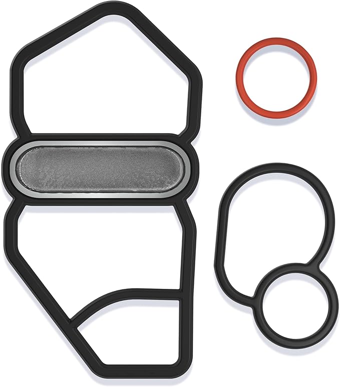 Head Cylinder Solenoid Spool VTEC Valve Gasket Set Replacement for Honda/Acura Civic Integra NSX 1.4L 1.5L 1.6L 1.8L 3.0L 1992-2001 - Set of 15825-P08-005+36172-P08-015+91319-PR3-000 by AUTOMAJOR