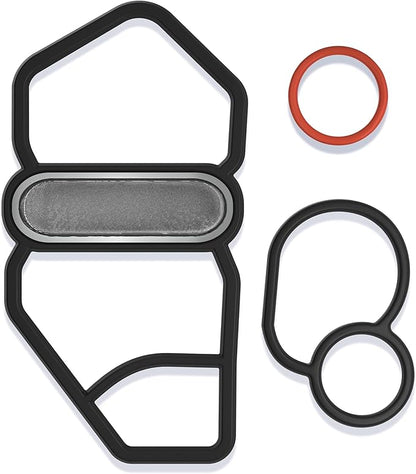 Head Cylinder Solenoid Spool VTEC Valve Gasket Set Replacement for Honda/Acura Civic Integra NSX 1.4L 1.5L 1.6L 1.8L 3.0L 1992-2001 - Set of 15825-P08-005+36172-P08-015+91319-PR3-000 by AUTOMAJOR