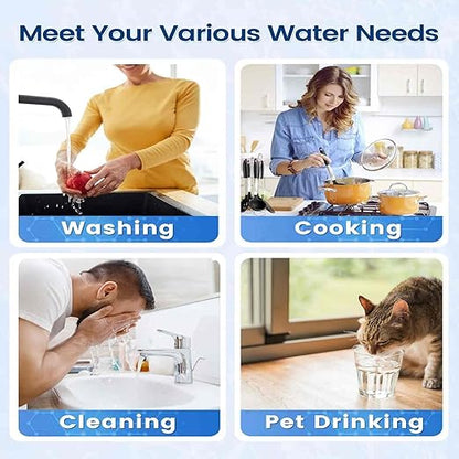 Vortopt Under Sink Water Filter System,Kitchen Sink Water Filter,NSF/ANSI 42 Certified Under Sink Water Filter,28000 Gallons Flow,Reduces PFOA/PFOS/Chlorine,Direct Connect,Black,Q5-C2.