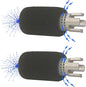 ATIE No Spray Pool Cleaner TailSweep PRO TSP10S with Hose Scrubber 9-100-3105 Fit Zodiac Polaris 280, 3900 Sport, 380, 360, 180 Pool Cleaner Tail Sweep PRO TSP10S and CMP Flow Diffuser (2 Pack)