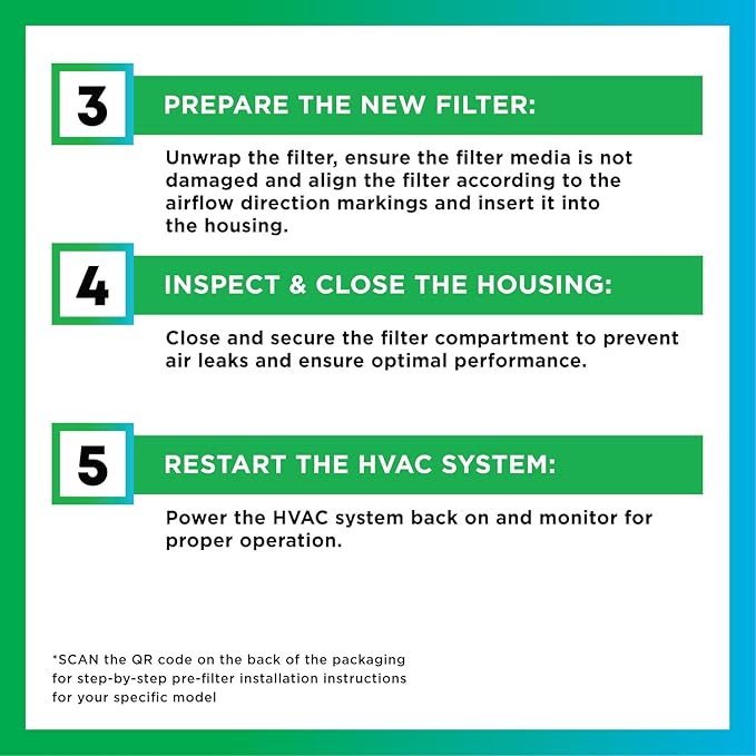 Filterbuy 16x20 Air Cleaner Filter Replacement Pads for Respicaire CG MicroClean 95, Totaline CG1000 Star Series, and More (4-Pack)