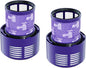 2 Pack Vacuum Filter Replacement Part Compatible with Dyson V10 Series Vacuum Cleaner, Cordless Vacuum Filter Accessories, Effective Cleaning, Home Cleaning Helper, 2 Rear-Filters (2)