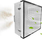 HEPA H14 Filtration Laminar Flow Hood（Include HEPA Filter）,FFU,Updated Fan Filter Unit, Laminar Air Flow Hood (22.6”x22.6”110V), 100/ISO Class 5 Cleanliness, for laboratories/clean rooms/Mushroom Room