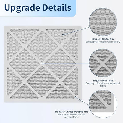 MERV-13 Filter Replacement Set for Commercial HEPA 550 Air Scrubber & Purifiers (Pack of 4)