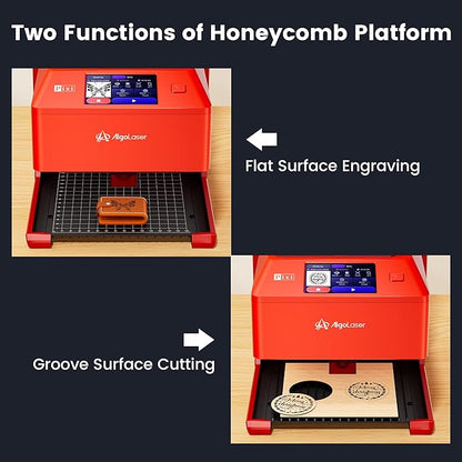 AlgoLaser 10W Smart Laser Engraver Machine, Class 1 Portable Laser Cutter with Built-in AlgoOS System, No Computer Required, Laser Engraving Machine for Metal, Wood, Acrylic, Leather.