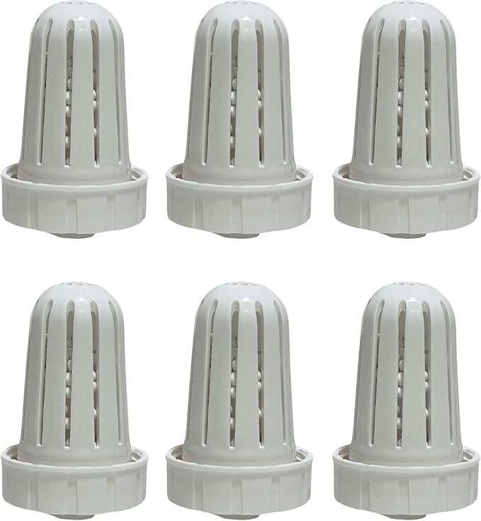Nispira Mist Demineralization Cartridge Filter Replacement Compatible with Aennon Cool Mist Ultrasonic Humidifier | Prevents Mineral Deposit Hard Water White Dust | Pack of 6