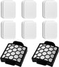 Filter Replacement for Shark Pet ZU102 ZU100 Pet Plus NV250 NV251 NV255 Pet Pro ZU60 ZU62 Swivel Pro NV150 NV151 ZU51 CU50WM Navigator Rotator Upright Vacuum, Replaces Part # 1238FT60 1239FT60