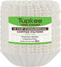 Tupkee 12-Cup Large Coffee Filters - 9.75” x 4.25” - 1000 Count - Tall Walled to Prevent Ground Overflow - Compatible with Bunn 12 Cup Commercial Coffee Maker & Large Home Machines - Made in the USA
