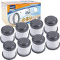 KEEPOW PVF110 Replacement Filters for Black & Decker BDH2000PL Pivot Vacuum (8 Pack)