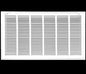 HVAC Premium 28 x 20 Duct Opening Steel Return Air Filter Grille, for 1-inch Filter, Removable Door, Flat Stamped HVAC Vent Cover Grille, Outer Dimensions 30.5 x 22.5