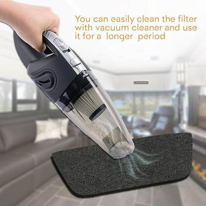 RV Premium Charcoal Activated Carbon Fiber Air Conditioner Filter - Air Duct AC Carbon Filter Replacement for RV AC Vent (2 Pack, 6" x 16")