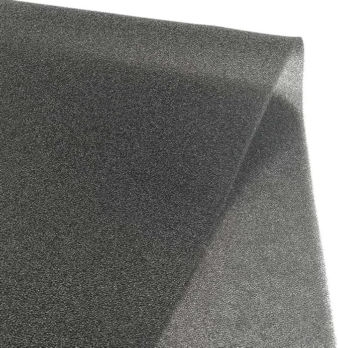 30PPI Air Filter Foam Sheet-Black Anti-Dust 3mm Thickness {Size:2M Length x 1M Wide}