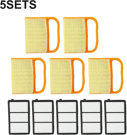 5-Pack Air Filter Sets for TS410, TS420, TS480i & TS500i Concrete Cut-Off Saws