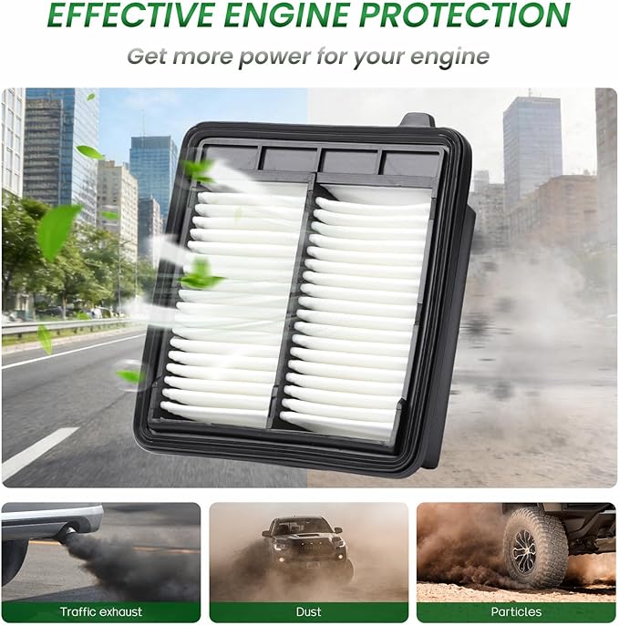 Cabin Engine Air Filter Kit CF11182, CA11041 Honda CR-Z L4-1.5L (2011-2016), only fit Hybrid