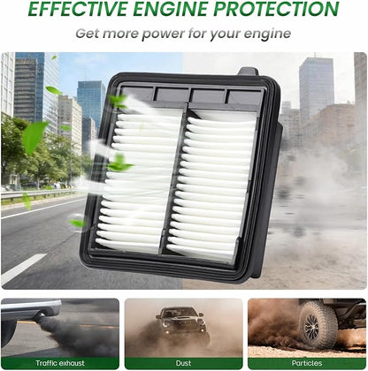 Cabin Engine Air Filter Kit CF11182, CA11041 Honda CR-Z L4-1.5L (2011-2016), only fit Hybrid