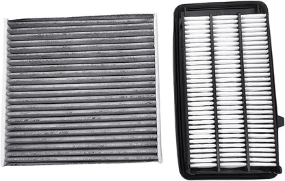 JTBU182-050 Replacement Cabin & Engine Air Filter For Honda CR-V 1.5L (2017-2022), Civic 1.5L (2016-2021), Replacement for CP182, CF11182, CA12050, 17220-5AA-A00