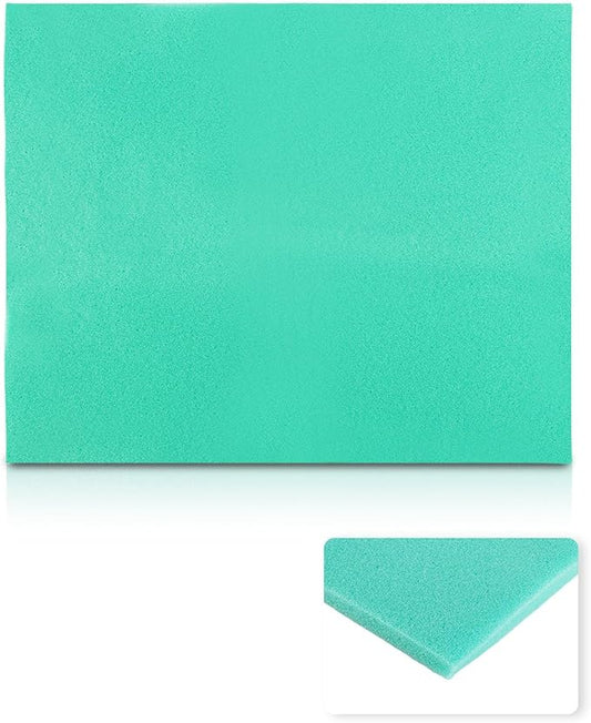 Foam Air Filter Material Sheet Fit for Uni Filter-BF-1 BF1 Filter 12" x 16" x 5/8" Most Motorcycles ATV Scooters Off-Road Motorcycles UTV, Cuttable and Reusable