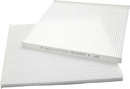 5-Pack BAIZHIHUA 18611600037 Cabinet Fan Filter Compatible with 4th Generation Filterfans PFF60000, PF 6x.000, PFA 60.000 Light Grey, Nema Type 12 Protection IP55, Filtermat Material