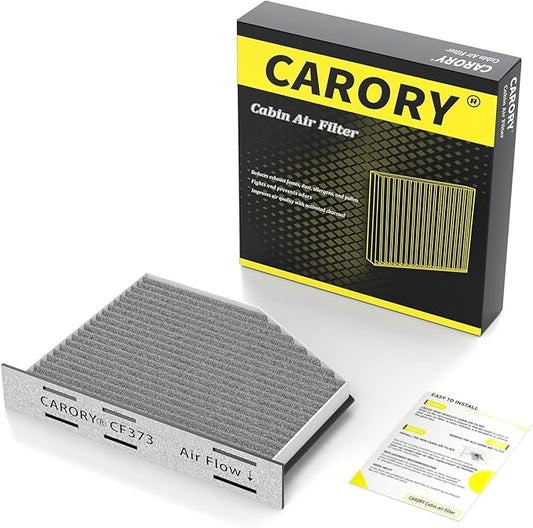 Cabin Air Filter w/Activated Carbon for VW Golf 2004-2018, Jetta 2005-2019, Tiguan 2006-2018, Passat 2005-2018, CC 2009-2020, Audi A3 2004-2015, Q3 2012-2018 and More