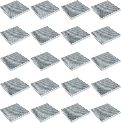 P609422 cabin air filter with Activated Carbon Compatible with Freightliner Cascadia, Columbia,and Coronado Replaces AF26235, PA4857, P609422, wix 24318, CAF24003, PA10181(set of 20)