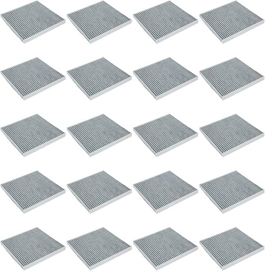 P609422 cabin air filter with Activated Carbon Compatible with Freightliner Cascadia, Columbia,and Coronado Replaces AF26235, PA4857, P609422, wix 24318, CAF24003, PA10181(set of 20)