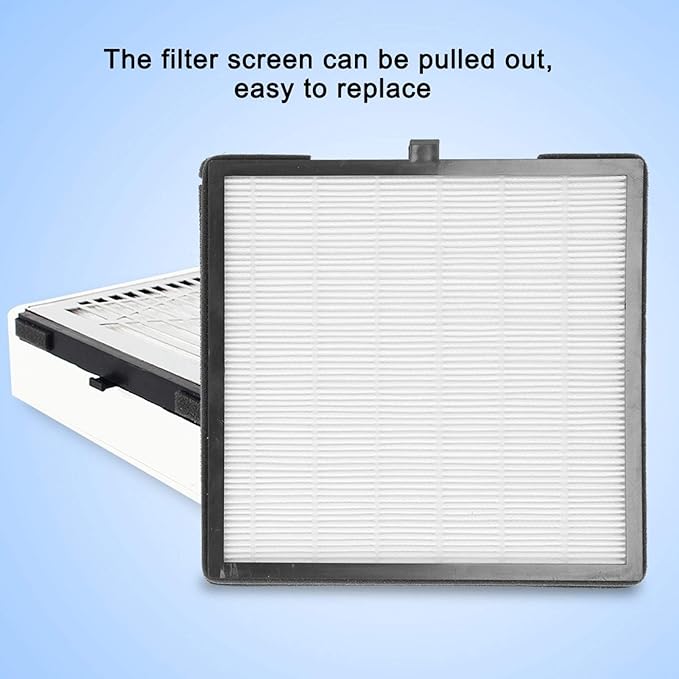 2pcs 17.5 x 18cm Nail Dust Collector Filter, Nail Dust Extractor Filter, Nail Dust Collector Accessory for 40W Nail Dust Vacuum Machine