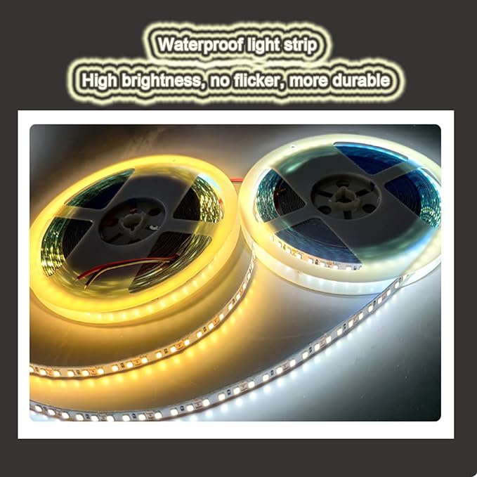 Bathroom Mirror with LED Lights，LED Bathroom Mirror，Illuminated Led Bathroom Mirror with Demister Pad，Illuminated LED Bathroom Mirror,3 Colours Backlit Makeup Mirror(B,H70*W90cm/H27.6*W35.4IN)