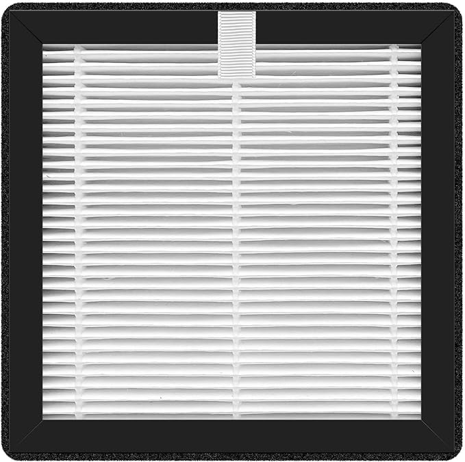 (6”× 6”) H13 Replacement Filter Compatible with KOONE & M-T Solder Fume Extractor,Smoke Purifier, Laser Engraving System Replacement Filter 3x Hepa, 6x Per Filters