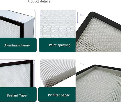 22.44''*22.44''*3.15'' HEPA Filter of The Dust Free Room High Efficiency Filter Replacement for Air Flow Clean Bench