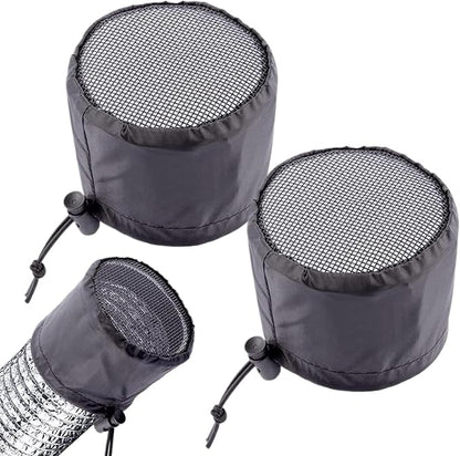 Grow Tents Vent Cover, Easy Installation, 15x9x1cm, Dustproof Duct Filter, Flexible Ducting Cover, Protective & Efficient, for Indoor Greenhouses, Kitchens, RVs,