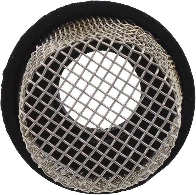 Inlet Suction Strainer Mesh Filter for Airless Sprayer 390 395 495 595, Replacement Hose Filter with Nylon and 304 Stainless Steel Construction, Effortless Installation,（B）