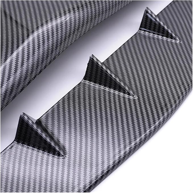 Universal Car Hood Scoop Air Flow Intake Decorative Turbo Bonnet Vent Cover Compatible For Audi And BMW Compatible For VW And Civic(Black)