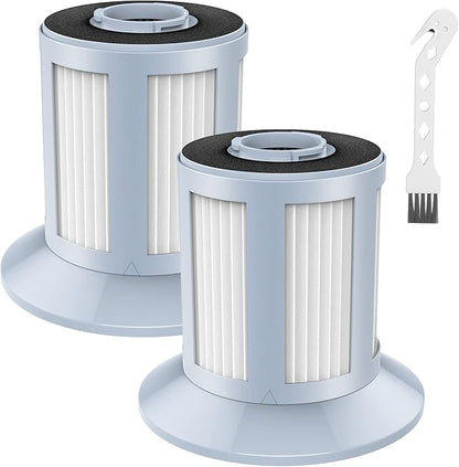 2156A Replacement Vacuum Filter Compatible with Bissell Zing 2156, 2156A, 2156E,1665, 16652, 1665W Zing Bagless Canister Vacuum Cleaner, Compare to Part 1613056, 2 Pack