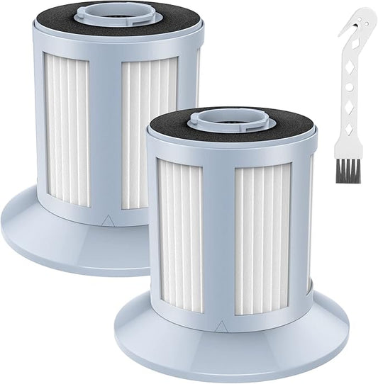 2156A Replacement Vacuum Filter Compatible with Bissell Zing 2156, 2156A, 2156E,1665, 16652, 1665W Zing Bagless Canister Vacuum Cleaner, Compare to Part 1613056, 2 Pack