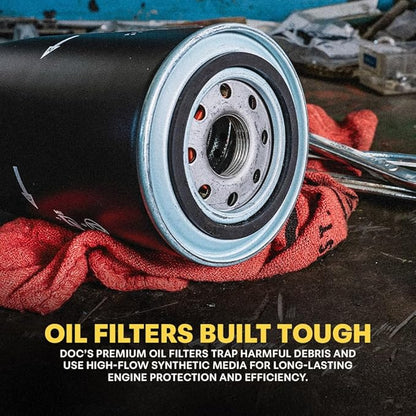 Doc's Diesel Oil Filter D5526 | Compatible with Ford 6.0L/6.4L Super Duty F250, F350, F450, F550 2003-2010, Ford 6.0L Excursion 2003-2005 | Replaces FL2016