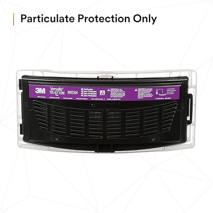 3M Versaflo High Efficiency Particulate Filter TR-6710N-5, Pack of 5, for TR-600 PAPRs