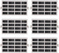 Replacement Part for W10311524 Air Filter Replacement For Refrigerator 2319308-6 Pack Universal Repair Solution Replacement Component Home Appliance Upgrade Fix Solution