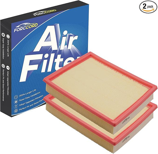 2-Pack Engine Air Filter Fits for Nissan Pathfinder 2021-2025 2026 & Infiniti QX60 2022-2025 2026 3.5L Air Filter Replacement 16546-6TA0A Car Accessories