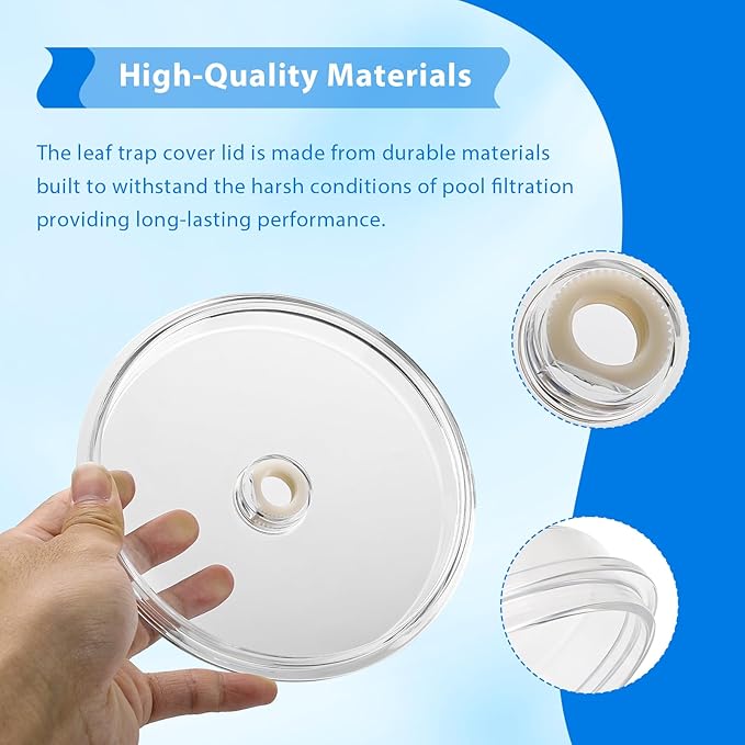 11480 Pool Pump Filter Cover Lid Compatible with Intex 14 & 16 Inch Sand Filter Pump and Combo,Pool Leaf Trap Cover Lid Fit for Intex Model 26335EH,26339EH,26365EH,26367EH,28647EG,28651EG,28675EG